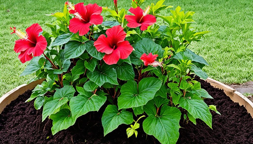 Beau Peep Cajun Hibiscus planting