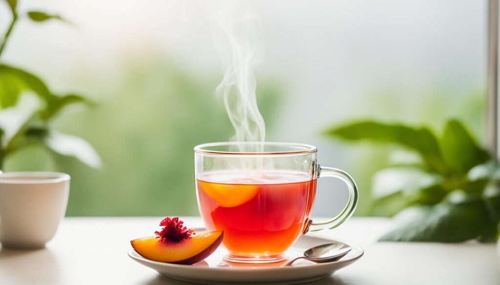 Peach Hibiscus Tea