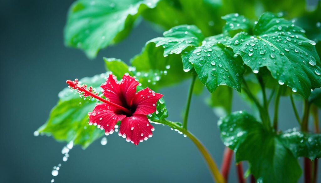 cajun hibiscus watering