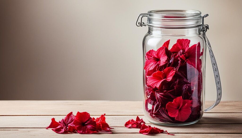 dried hibiscus flowers