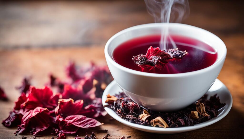 dried hibiscus tea