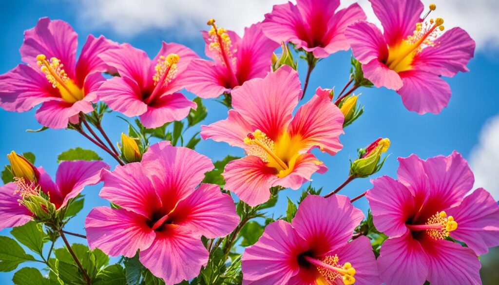 edible hibiscus flowers