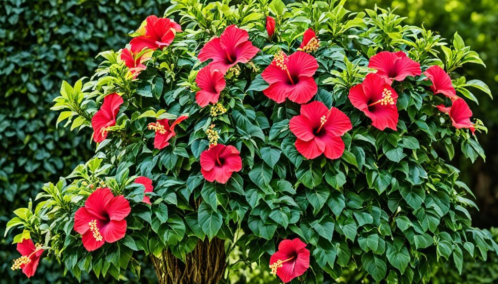 hibiscus tree growth