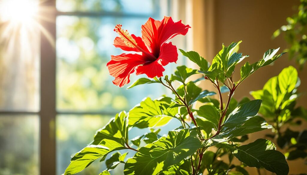 indoor light for hibiscus plants