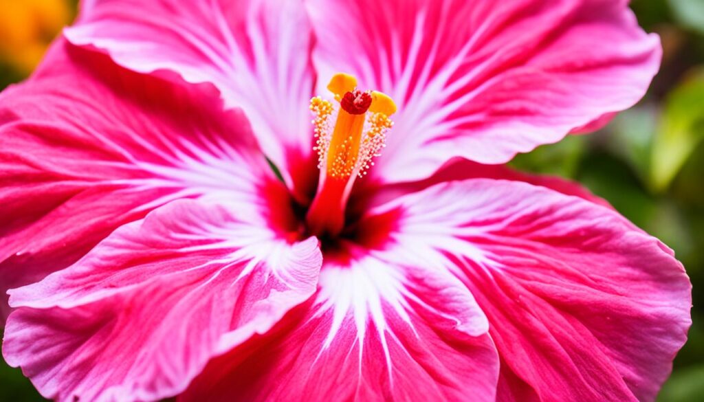 peach hibiscus