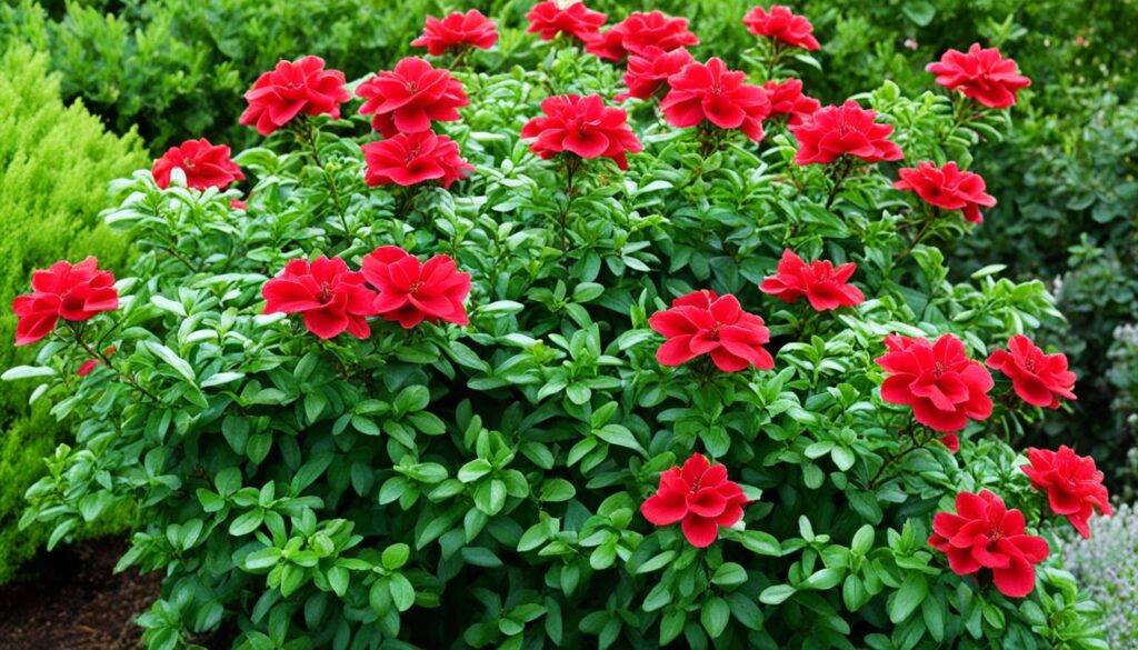 shrub hibiscus plant