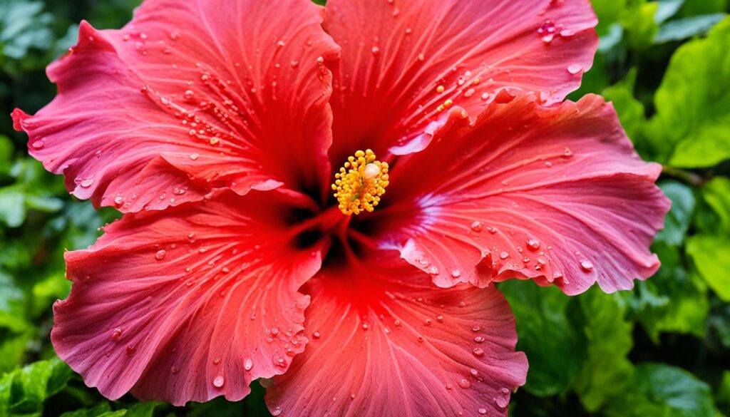 tropical hibiscus appearance