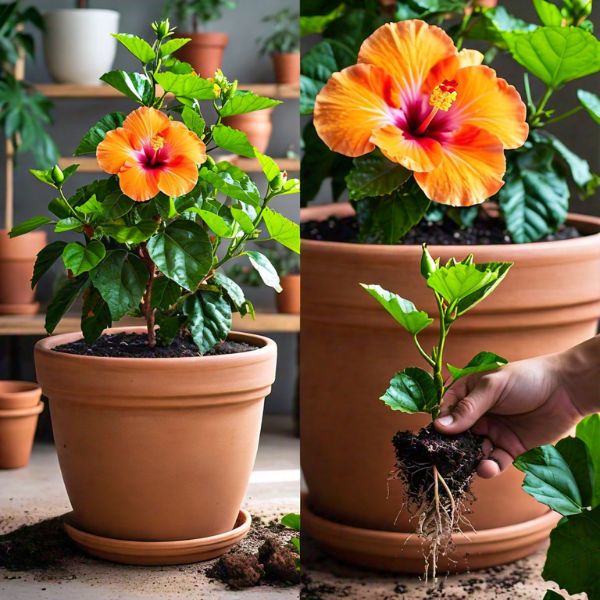 Planting and Transplanting Hibiscus